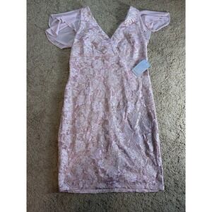 MARINA | Dresses | Marina Long Sleeve Ivory Sequin Lace Gown | Poshmark